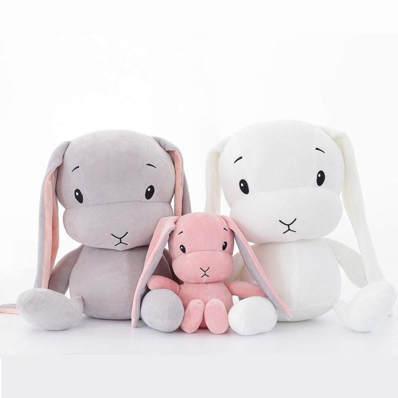 70 CM 50CM 30CM Cute Rabbit Plush Toys Super Soft Bunny Stuffed Plush Animal Baby Toys Doll Baby Accompany Sleep Toy Kids Gifts