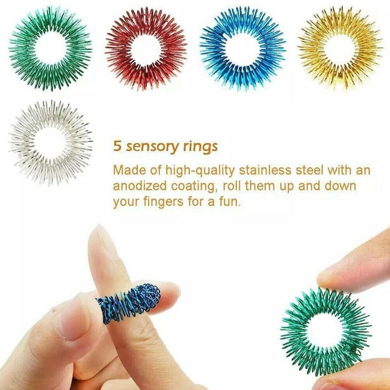 Bundle Fidget Toys Stress Relief Hand Toys For Adults Kids Anxiety Autism Sensory - 20pcs